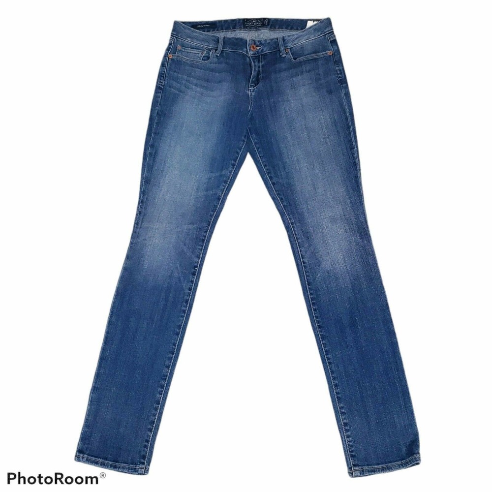 Womens Lucky Brand Lolita Skinny Jeans Size 6/28 x 31.5 Regular